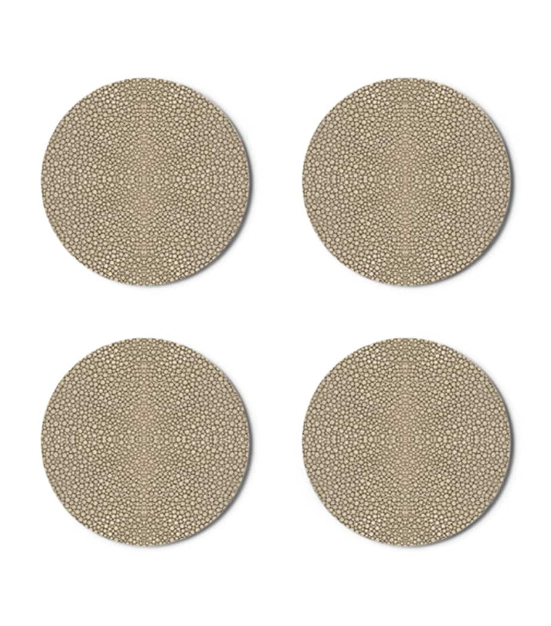 Hestia Prestige Round Coasters set of 4, UK version