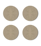 Hestia Prestige Round Coasters set of 4, UK version