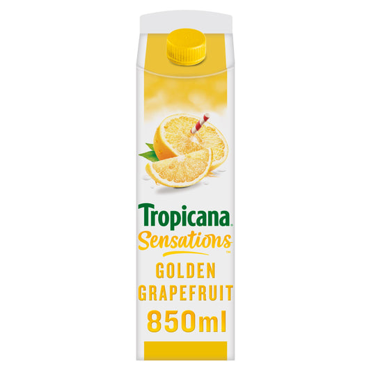 Tropicana Sensations Pure Golden Grapefruit Juice 850ml All chilled juice Sainsburys   