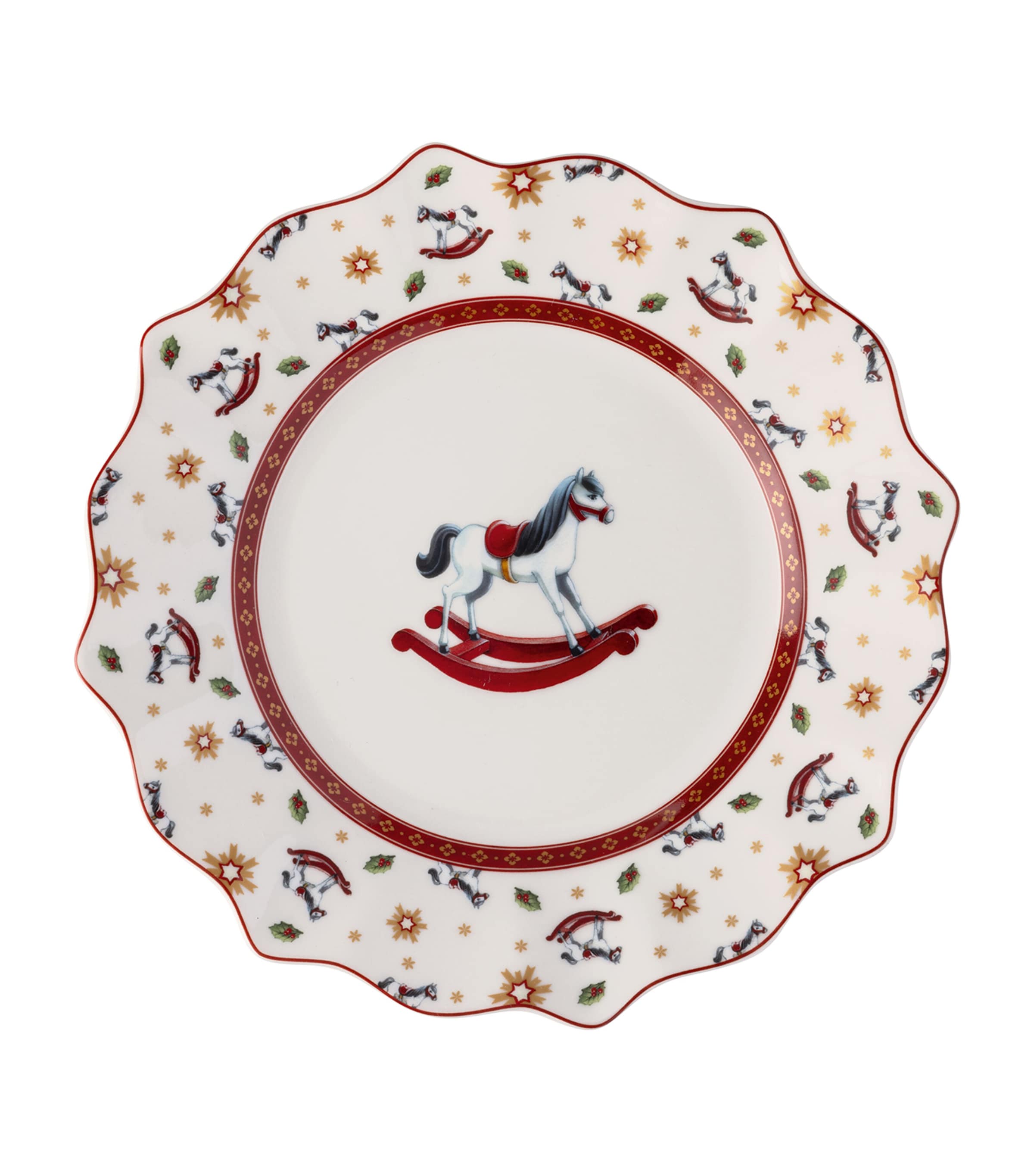 Villeroy & Boch porcelain rocking horse Toy's Delight 6-piece breakfast set (British brand)