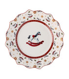 Villeroy & Boch porcelain rocking horse Toy's Delight 6-piece breakfast set (British brand)