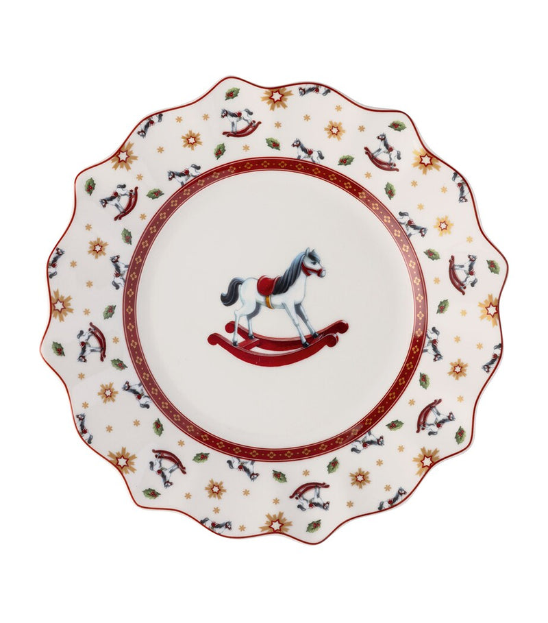 Villeroy & Boch porcelain rocking horse Toy's Delight 6-piece breakfast set (British brand)