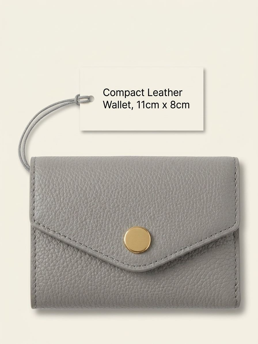 Mulberry folded multi-card small classic grain leather wallet - British product