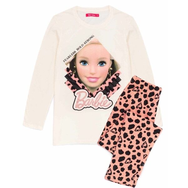 Barbie Girls Long Pyjama Set (3-4 Years) GOODS Superdrug   