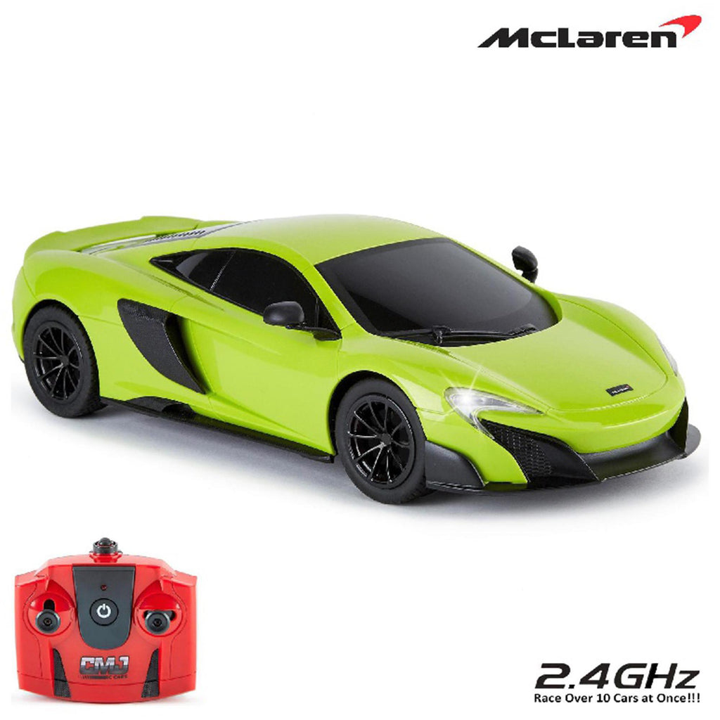 Mclaren 1:24 Radio Controlled Sports Car Green