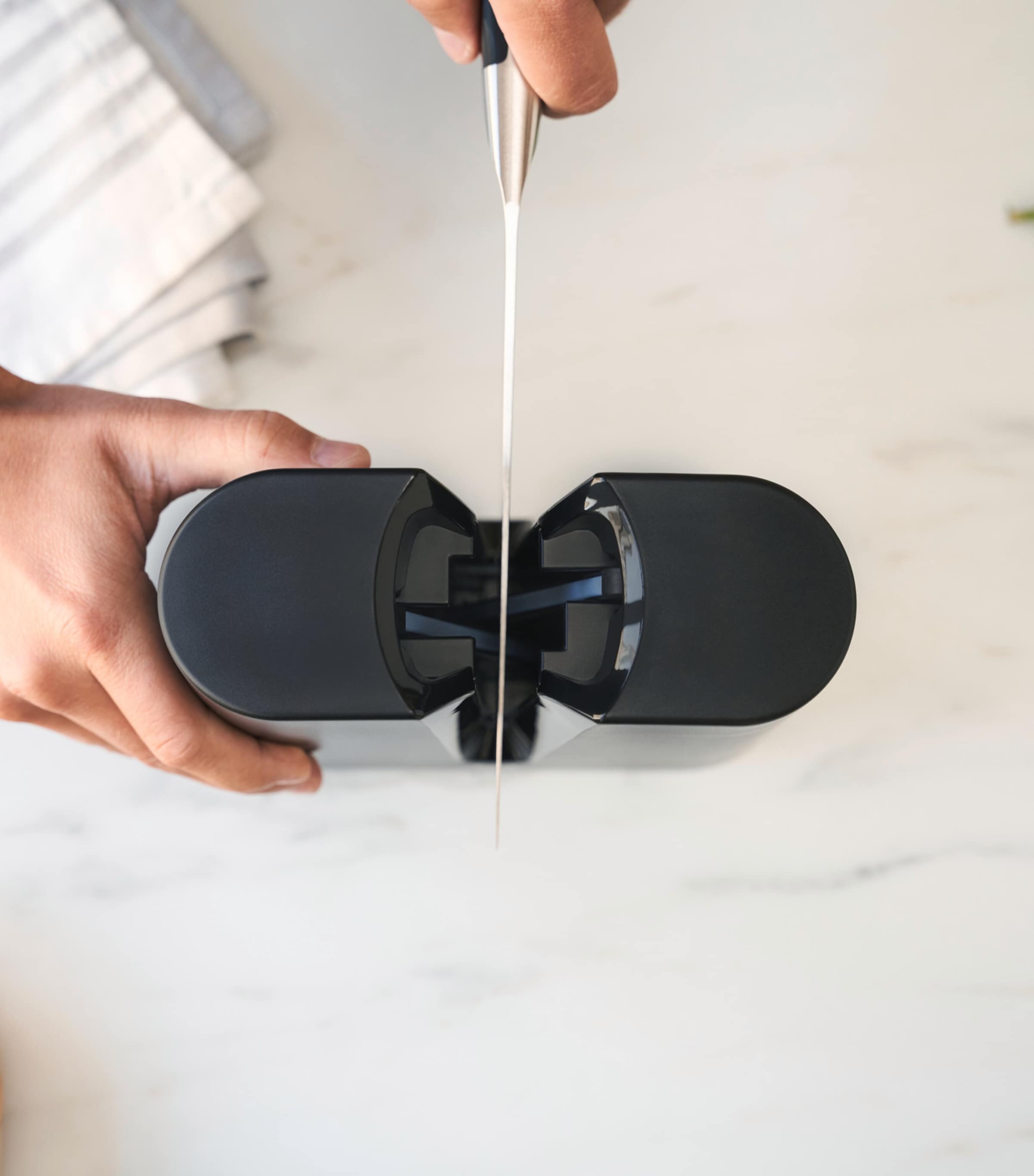 Slim Manual Handheld Knife Sharpener