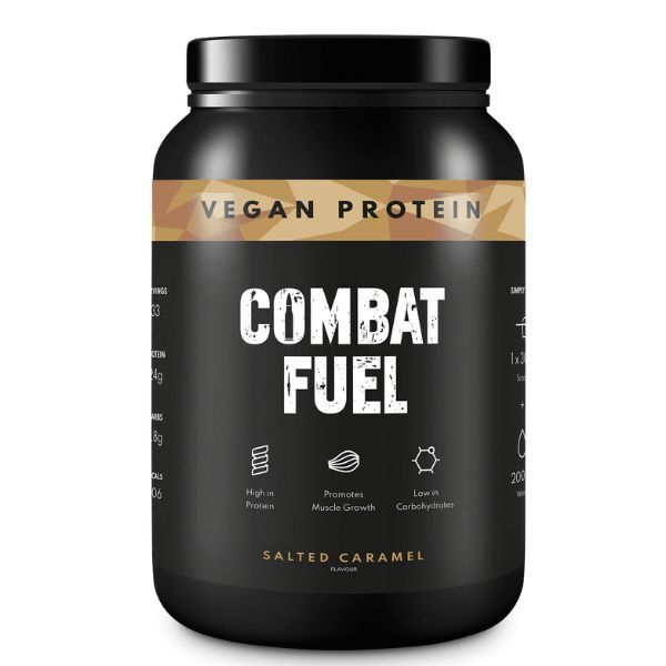 Combat Fuel Vegan Protein Powder Salted Caramel 1KG