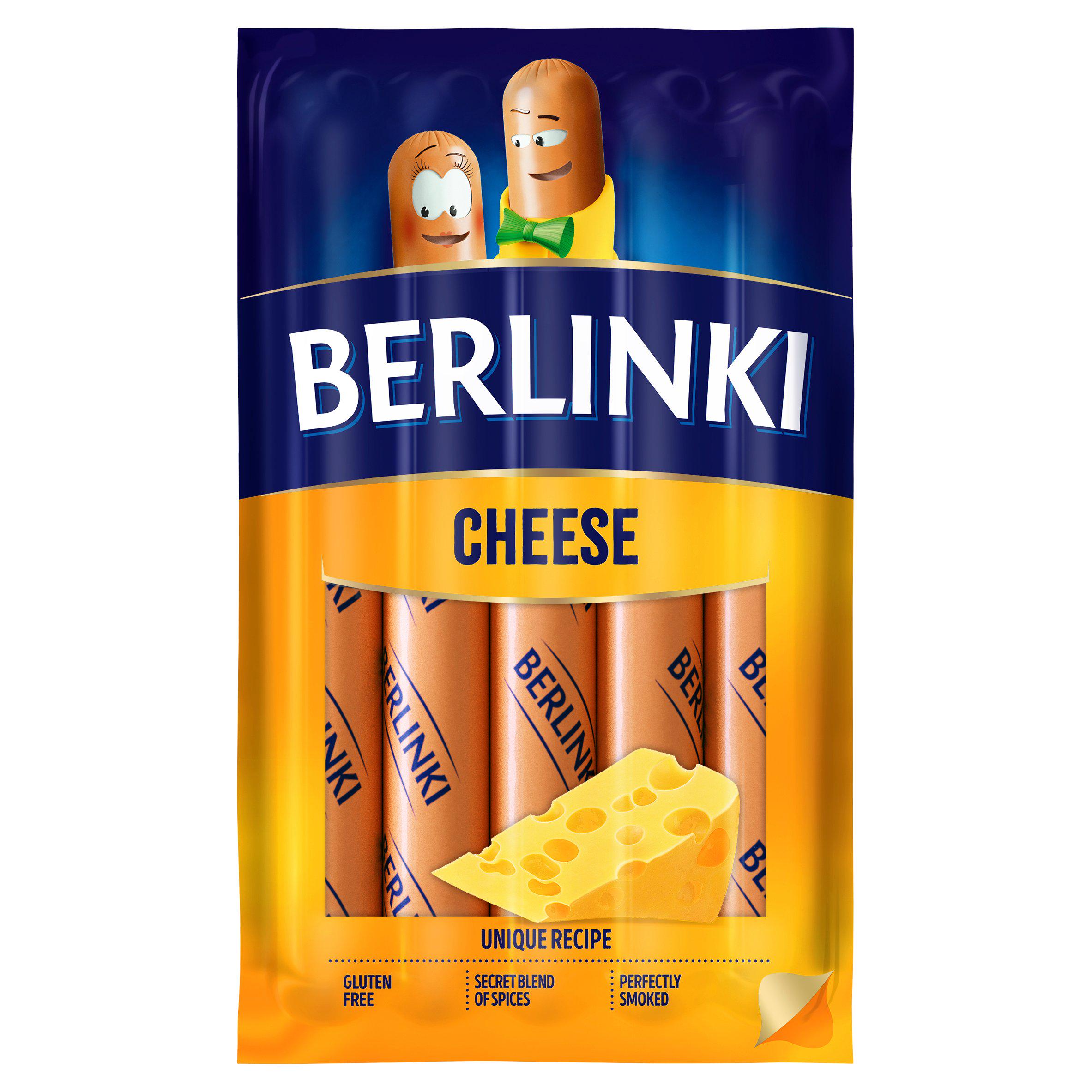 Morliny Berlinki Classic Cheese 250g GOODS Sainsburys   