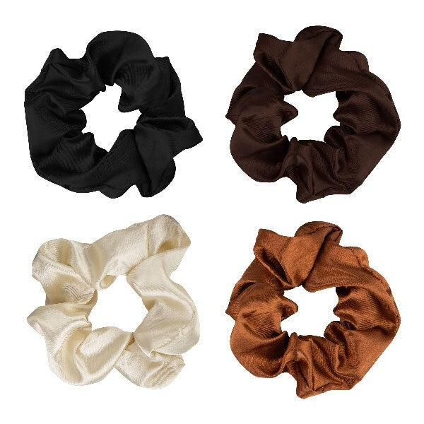 Brushworks Natural Satin Scrunchies GOODS Superdrug   