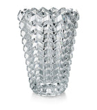 Baccarat zig zag crystal vase 25cm - British product