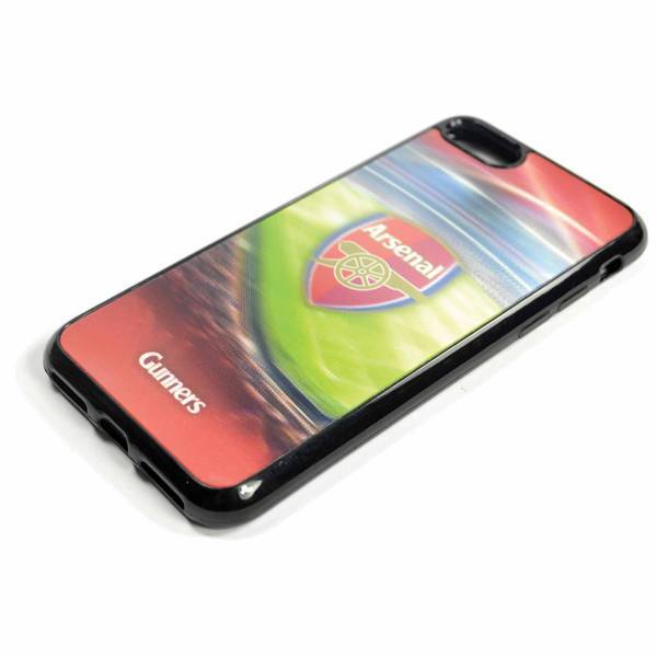 Arsenal FC holographic phone case with club logo, UK version