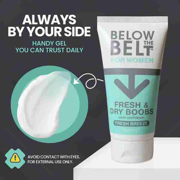 Below the Belt anti-sweat cream 75ml DUO - British product