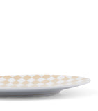 Prada chequerboard charger plate 28cm, imported from the UK
