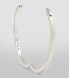 Nialaya silver-plated Simplicity bangle, imported from the UK