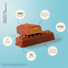 Adday Chocolate and Sea Salt diet bar 7x55g - British product