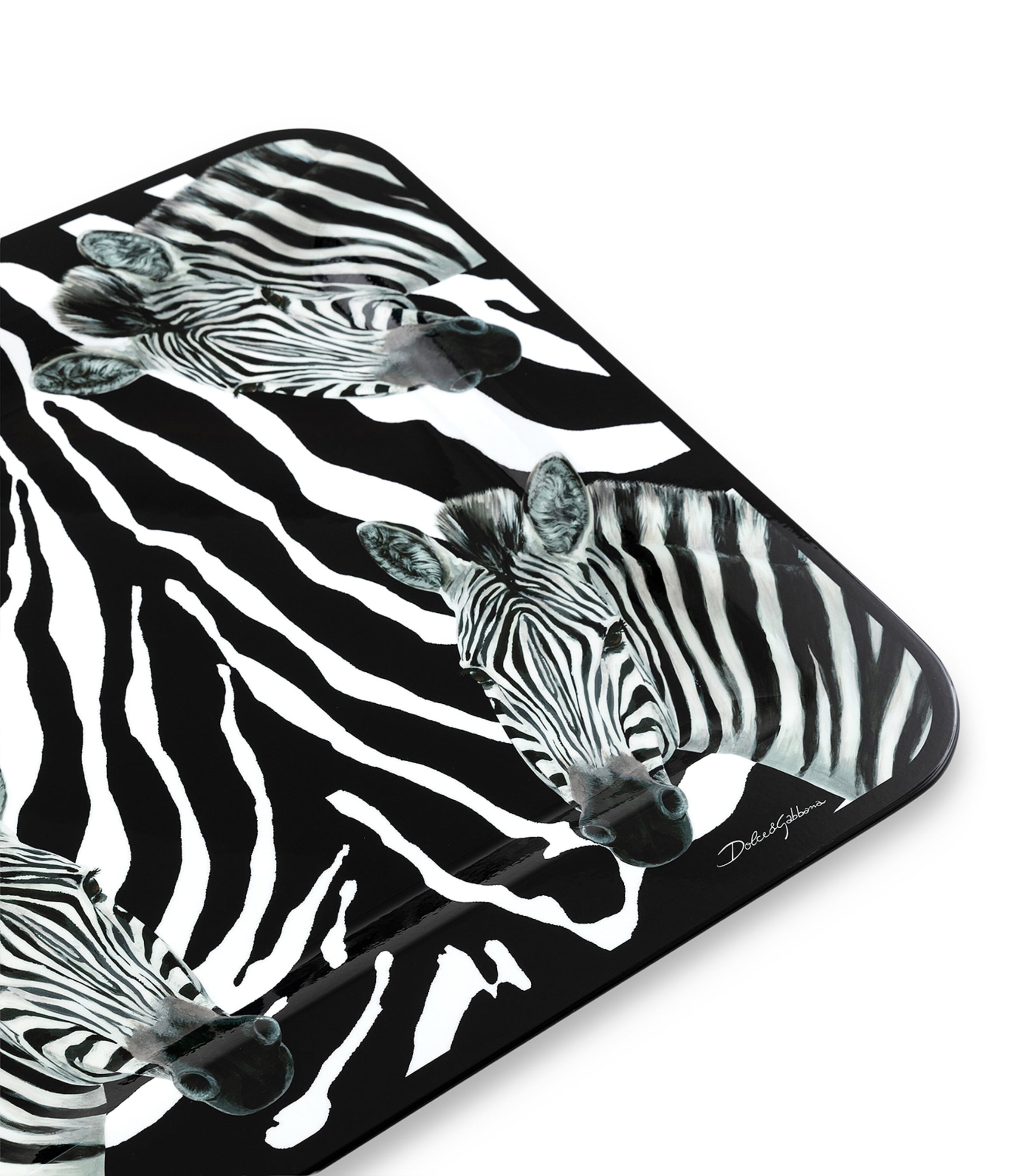 Dolce&Gabbana Casa wooden zebra tray - British product