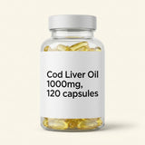 Holland & Barrett cod liver oil 1000mg 120 capsules, UK version