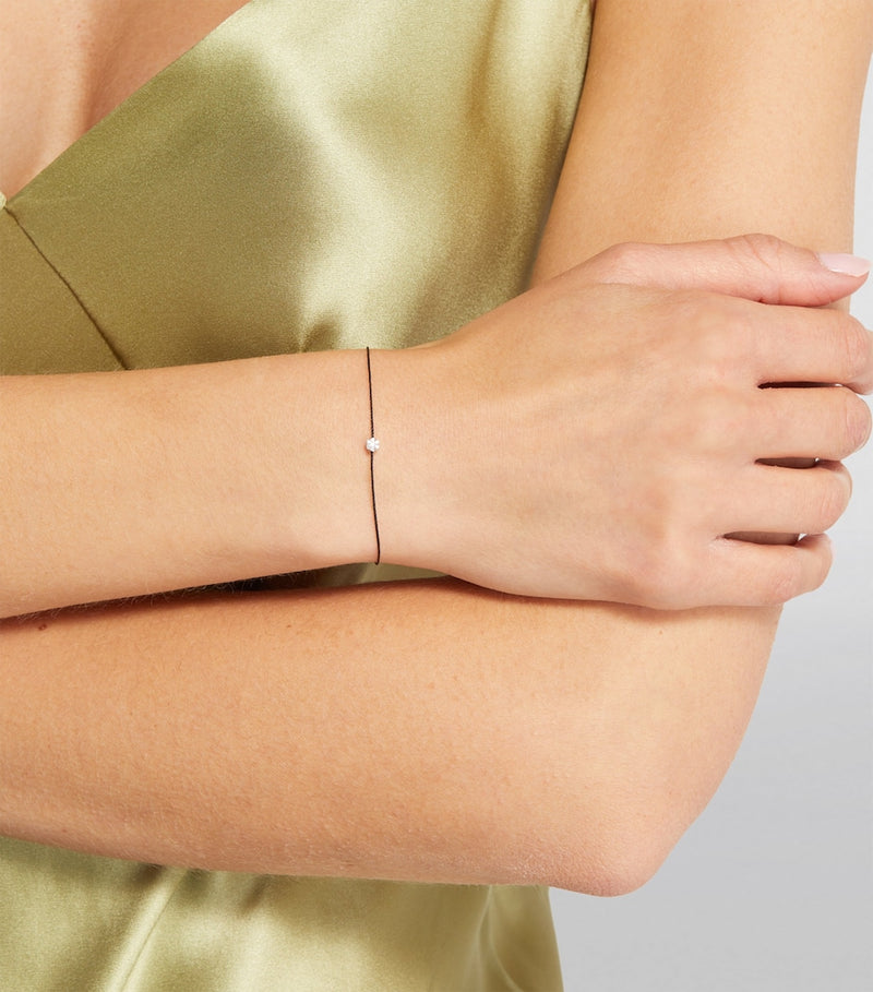 Redline illusion bracelet white gold diamond - British product