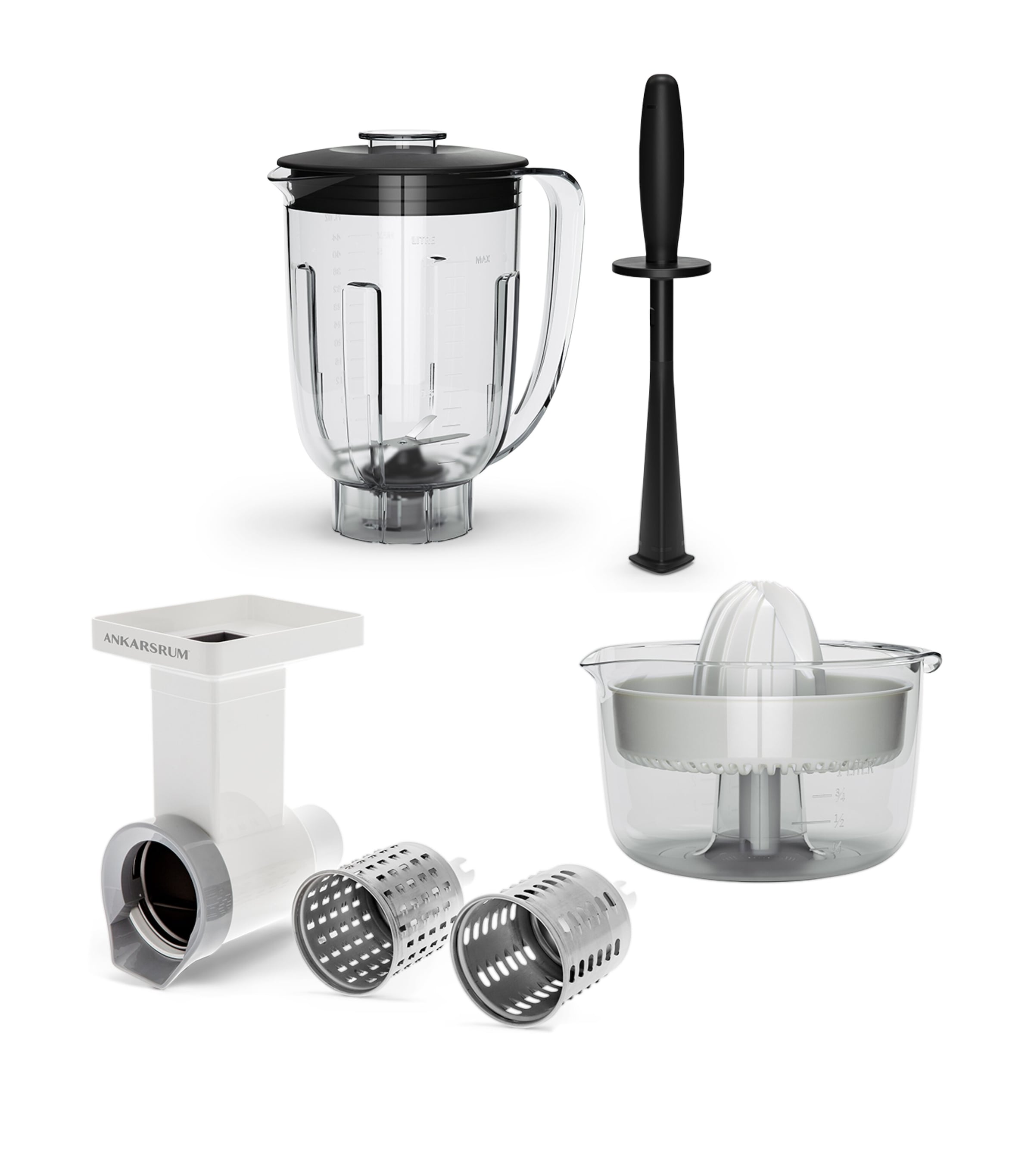 Ankarsrum Go Green attachment set - British product