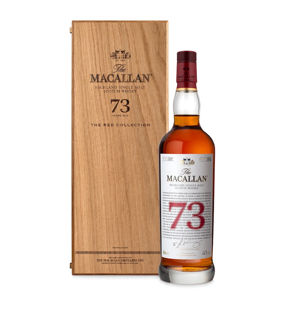 The Macallan Red Collection 73-Year-Old single malt Scotch whisky (British brand)