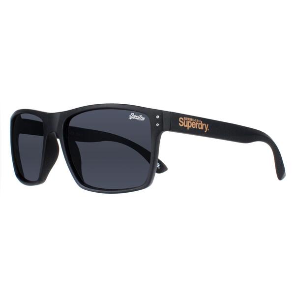 Superdry sunglasses Kobe matte black grey, imported from the UK