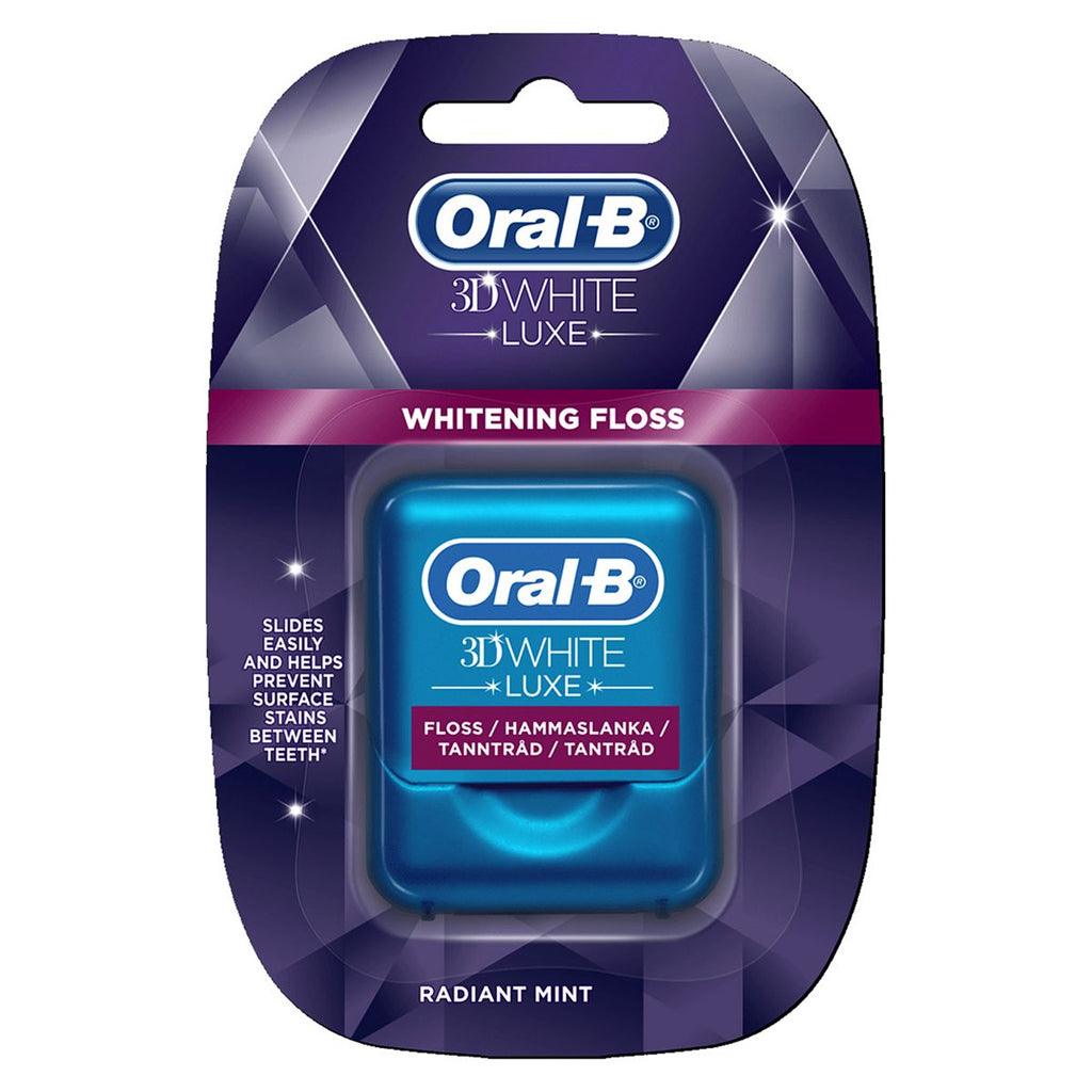 Oral-B 3D White Luxe Floss 35m - Radiant Mint