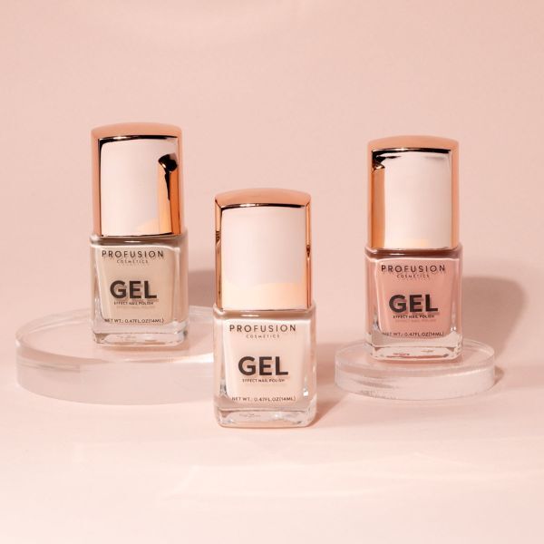 Profusion Cosmetics Go-To Neutral Gel Effect Nail Polish Set GOODS Superdrug   