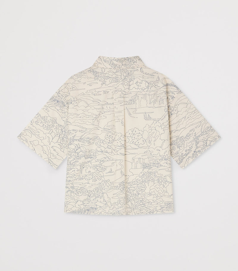 Bonpoint cotton printed shirt 10-14 years - British product