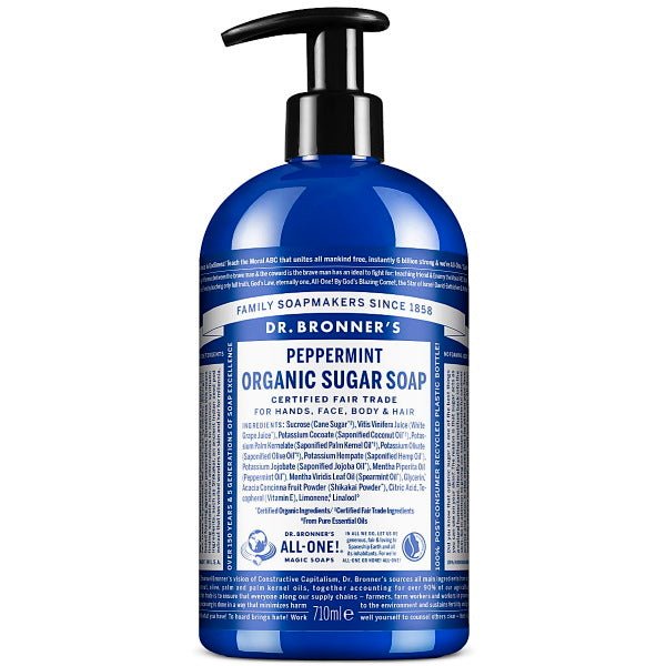 Dr Bronner Organic Shikakai Peppermint Soap - 710ml GOODS Superdrug   