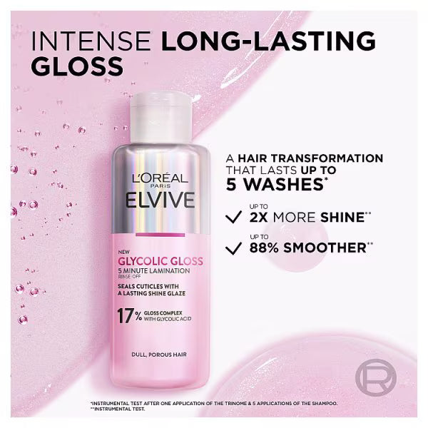 L'Oreal Paris Elvive Glycolic Gloss Treatment, UK version