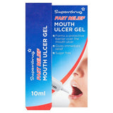 Superdrug Fast Relief Mouth Ulcer Gel 10ml GOODS Superdrug   