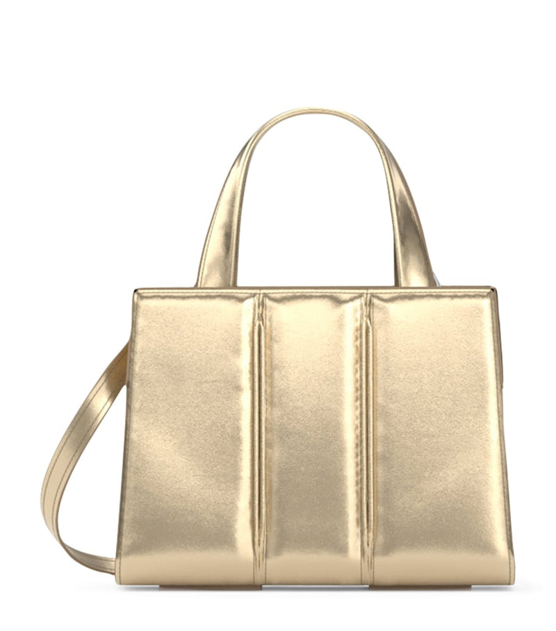 Max Mara Whitney Bag metallic leather handbag (British brand)