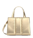 Max Mara Whitney Bag metallic leather handbag (British brand)