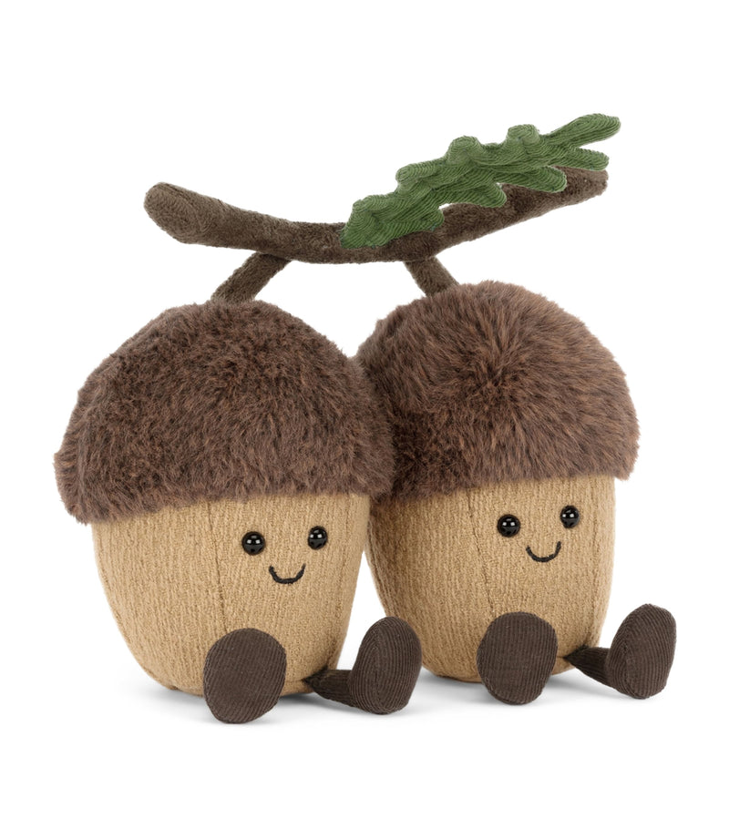 Jellycat soft toy acorns Ort and Tum 18cm, UK version