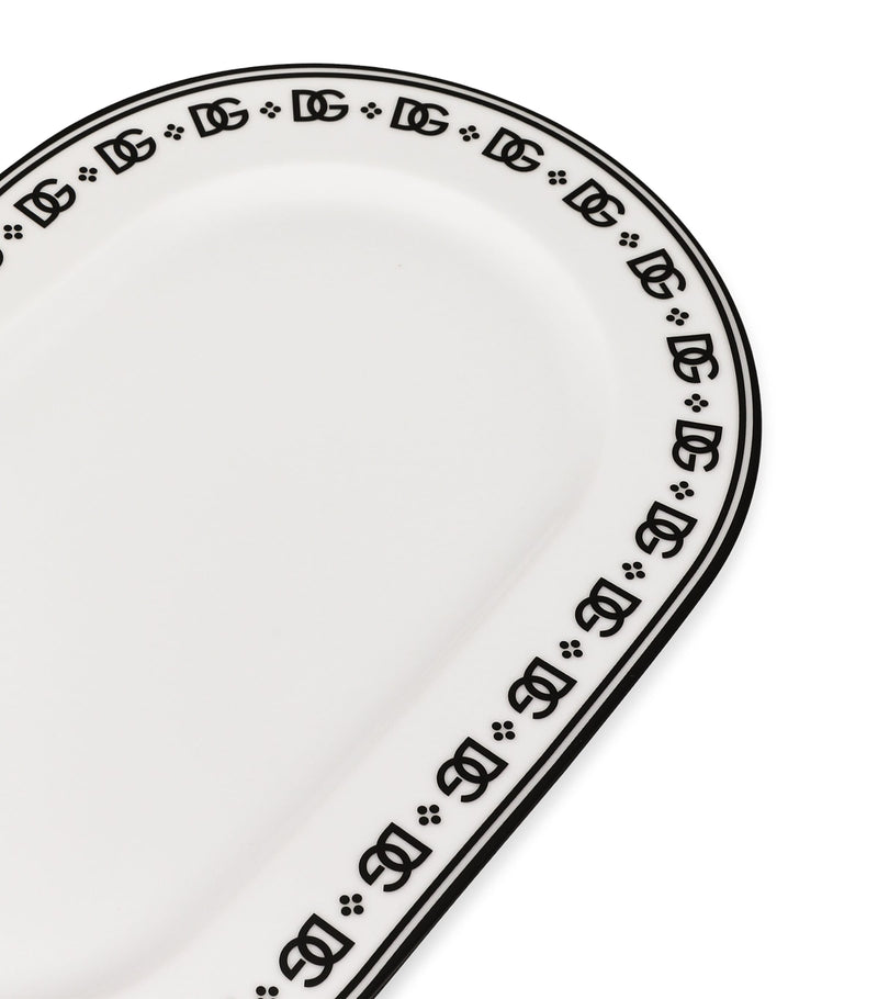 Dolce&Gabbana porcelain serving plate with DG logo 45.5cm - British product