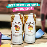 Malibu Coconut Rum & Cola Sparkling Pre-Mixed Can   25cl