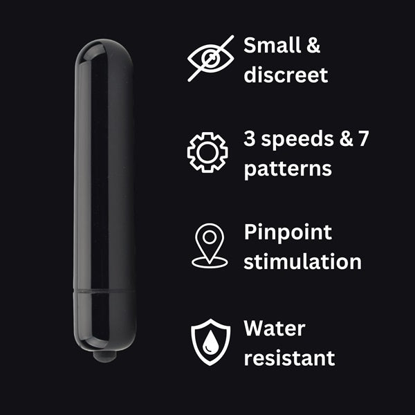 Loving Joy Obsidian bullet vibrator 10 functions - British product