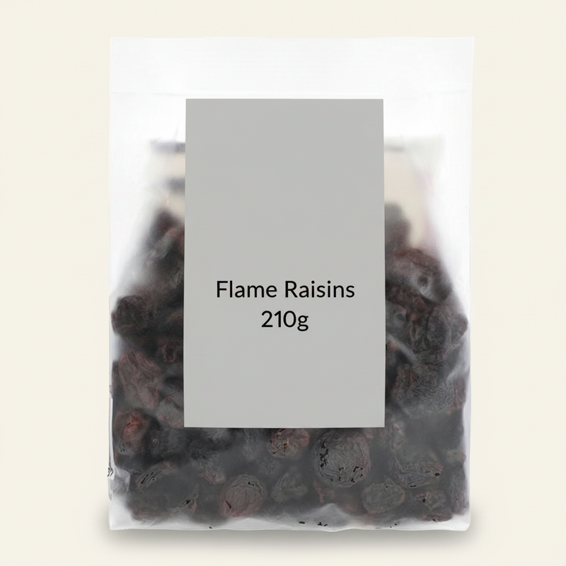 Holland & Barrett Flame Raisins 210g, UK version