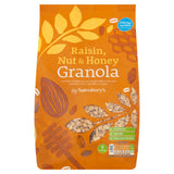 Sainsbury's Granola, Raisin, Nut & Honey 1kg cereals Sainsburys   