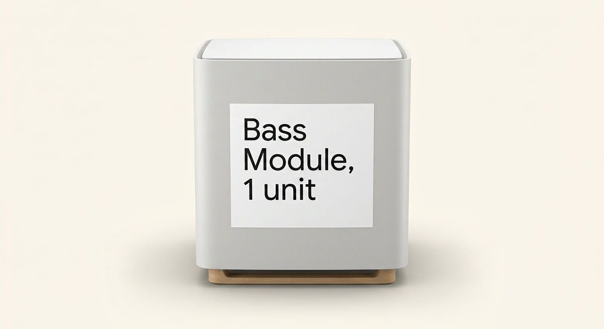 Bose Bass Module 700 wireless subwoofer black - British product