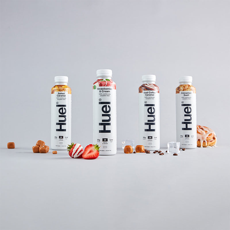 Huel Salted Caramel Meal Replacement Drink 500ml, UK version