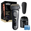 Braun Series 9 PRO+ electric shaver 9667CC Silver (British brand)