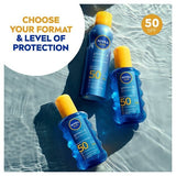 NIVEA SUN Cooling Suncream Mist SPF50 Protect&Refresh 200ml GOODS Superdrug   