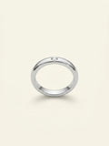 Cartier 1895 platinum wedding band 0.04ct diamond 3.5mm - British product