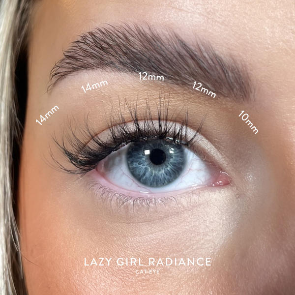 House of Amor Lazy Girl pre-glued lashes Radiance, UK version