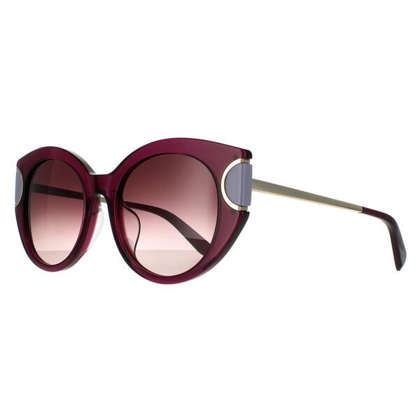 Salvatore Ferragamo purple gradient cat eye sunglasses, imported from the UK