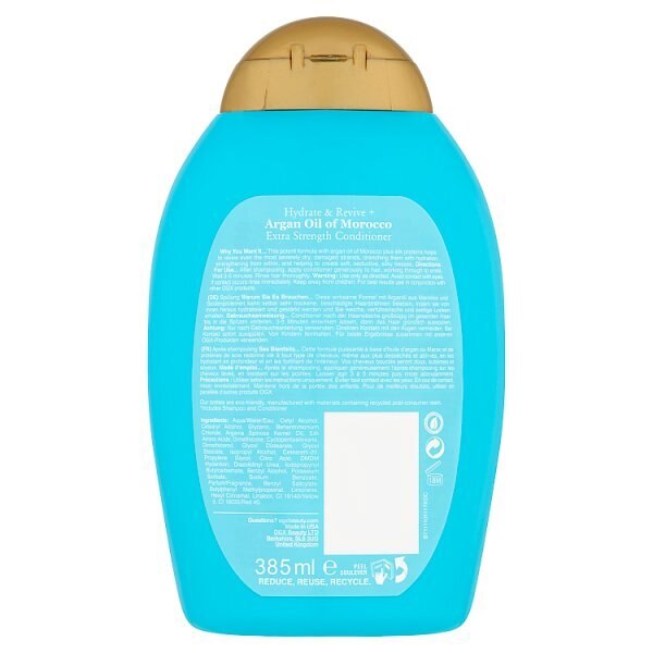 OGX Hydrate & Revive+ Argan Oil Extra Strength Conditioner GOODS Superdrug   