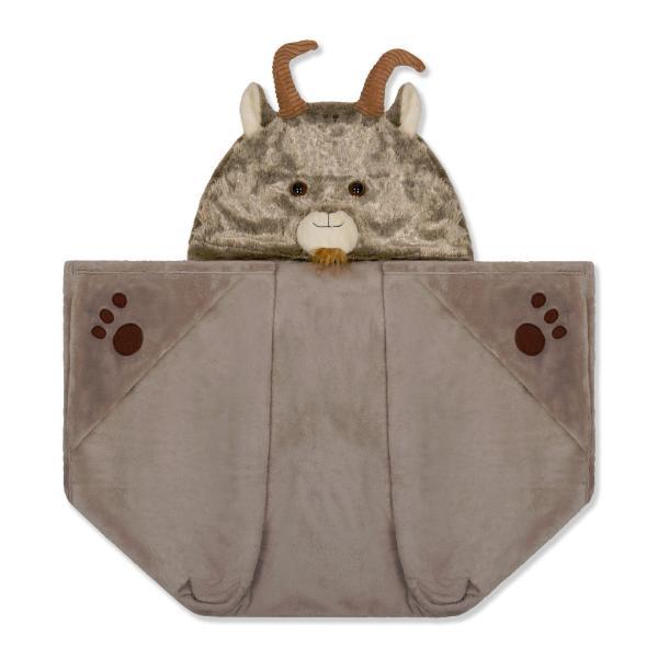 Noxxiez kids goat hooded blanket, imported from the UK