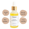 Superfood facial oil serum with organic botanicals (British brand)