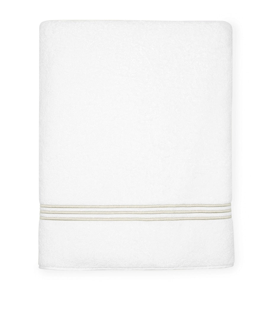 Pratesi Tre Righe bath sheet 105x180cm, UK version